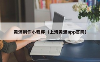 慈溪黄浦制作小程序（上海黄浦app官网）