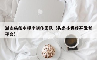 慈溪湖南头条小程序制作团队（头条小程序开发者平台）